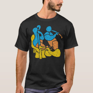 T-shirt Jazz Trio Style moderne
