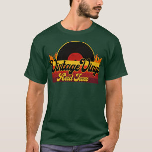 T-shirt Jazz vinyle vintage