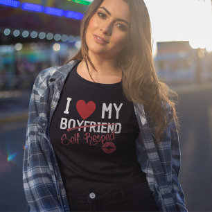 T-shirt J'Coeur Mon Petit-Ami Self Respect Breakdown dark