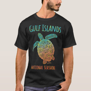 T-shirt JCombs Gulf Islands National Seashore, Sea Turtle,