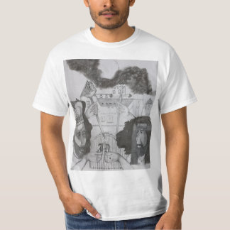 T-shirt JD montrant JWU un dap