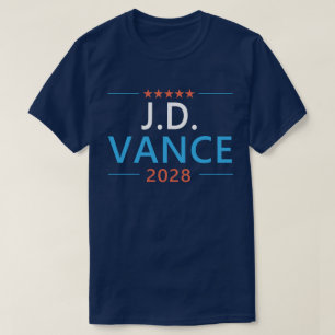 T-shirt JD Vance 2028 Patriotique Républicain