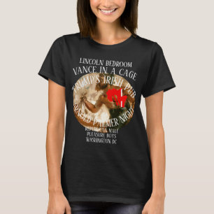T-shirt JD VANCE EN CAGE PARTI RÉPUBLICAIN Trump 2045