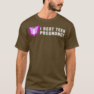 T-shirt Je bat la chemise de grossesse Ado - Ado grossesse