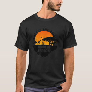 T-shirt Je Bénis Les Pluies En Afrique