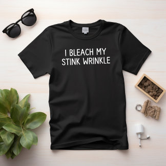 T-shirt Je blanchis mon pli puant