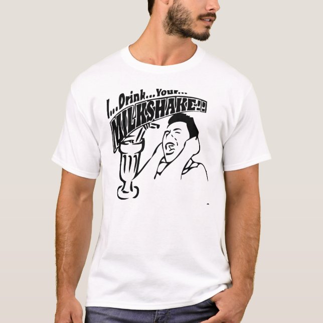 T-SHIRT JE BOIS DE VOTRE MILKSHAKE (Devant)