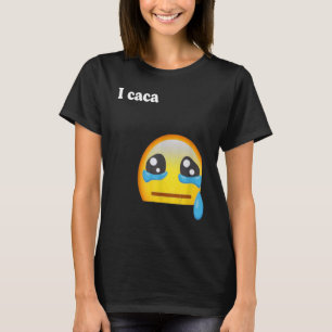 T-shirt Je Caca Mignonne Je Pleure Awesome
