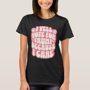T-shirt Je choisis le délinquant drôle Trump patriote répu