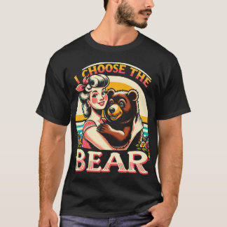 T-shirt Je Choisis L'Ours