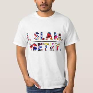 T-shirt Je claque la chemise de poésie
