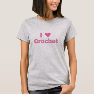 T-shirt Je coeur Crochet