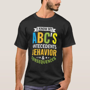 T-shirt Je connais le Comportement Thérapiste Aba Thérapis