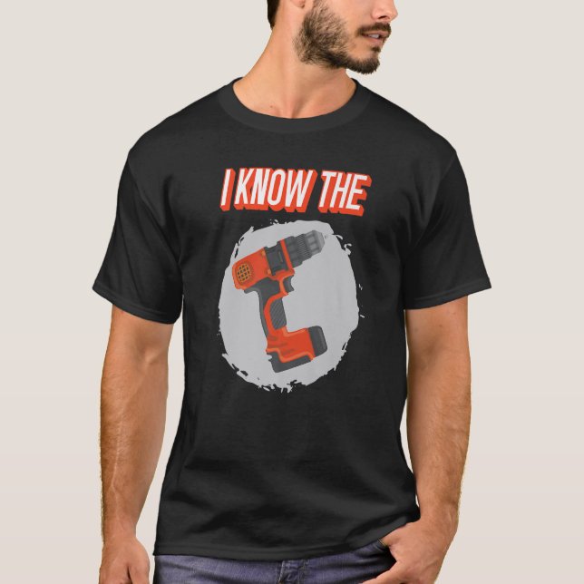 T-shirt Je Connais Le Drill Trill Drill Drill (Devant)