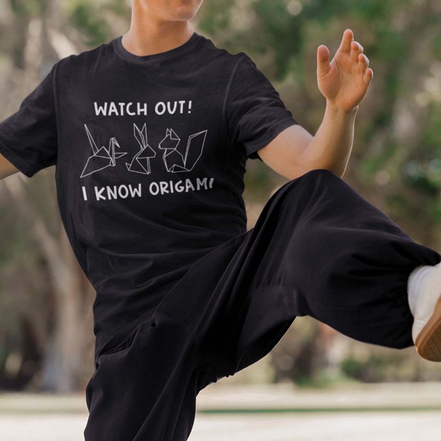 T-shirt Je Connais Origami (Créateur téléchargé)