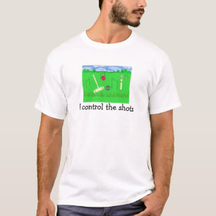 T-shirt Je contrôle les coups de croquet