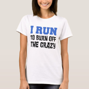 T-shirt Je Coure Burn Dingue