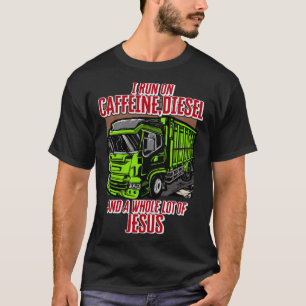 T-shirt Je Coure Sur La Caféine Diesel Et Tout Un Lot De J