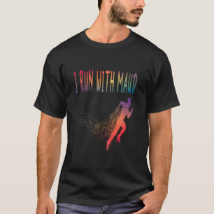 T-shirt je cours avec maud blm
