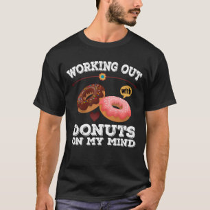 T-shirt Je cours pour la chemise d'entraînement amusante d