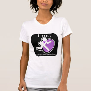 T-shirt je cours puisque la mucoviscidose importe