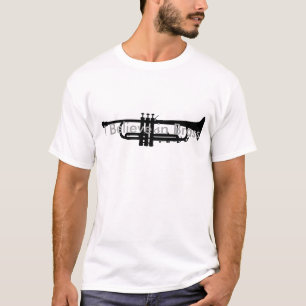 T-shirt Je crois au laiton