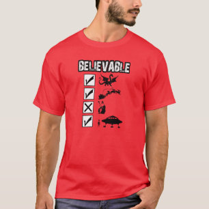 T-shirt Je crois au Père Noël