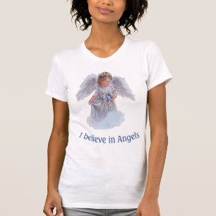 T-shirt Je crois aux anges