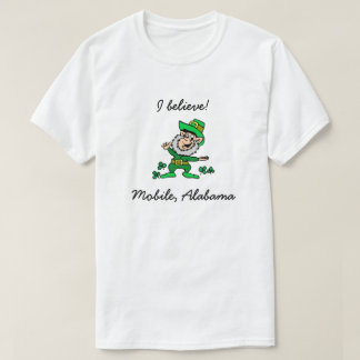 T-shirt Je Crois Aux Leprechauns
