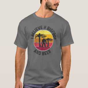 T-shirt Je Crois En Bigfoot