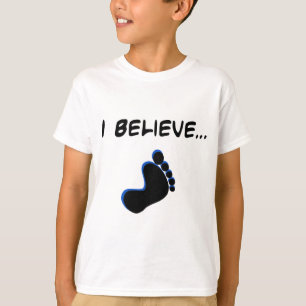 T-shirt Je crois en Bigfoot