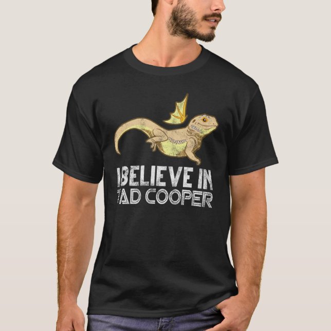 T-shirt Je Crois En Tad Cooper Tad Cooper Fan (Devant)
