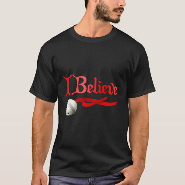 T-shirt Je crois Noël Jingle Bell (Devant)