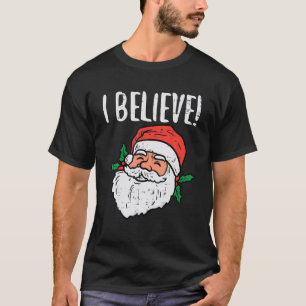 T-shirt Je Crois Père Noël Joli Noël Pjs Noël Pjs Jam Paja