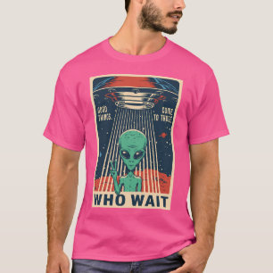 T-shirt Je Crois Que L'Invasion Alien Ufo Ufo