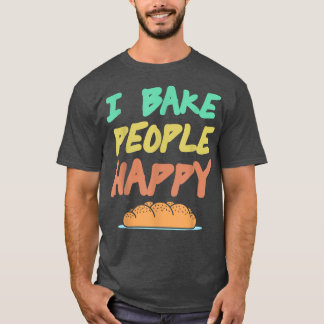 T-shirt Je Cuis Les Gens Heureux Rétro Awesome Conception 