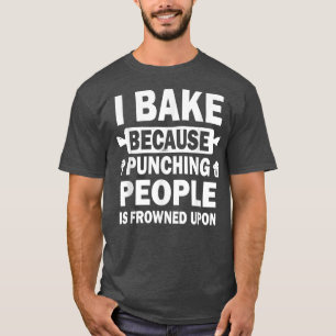 T-shirt Je Cuis Parce Que Puncher Les Gens Est Froid Sur L