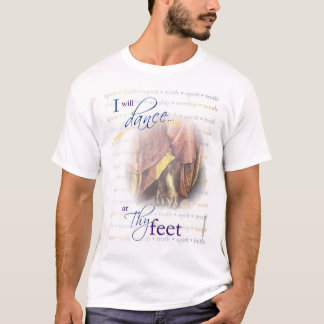 T-shirt Je danserai à Thy pièce en t de pieds