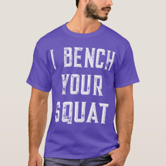 T-shirt Je dépasse ton développé couché, garçon