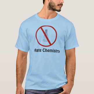 T-shirt Je déteste la chemise de Chemisty