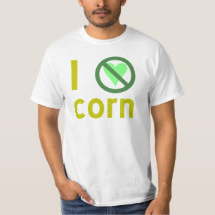 T-shirt Je déteste le maïs