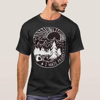 T-shirt Je déteste les gens