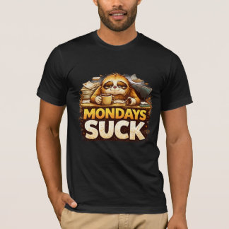 T-shirt Je déteste les lundis – Chemise drôle DRÔLE, Graph