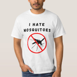 T-shirt Je déteste les moustiques
