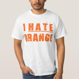 T-SHIRT JE DÉTESTE L'ORANGE