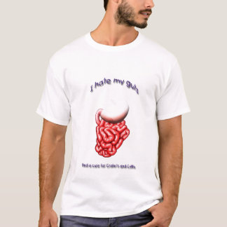 T-shirt Je déteste mes entrailles