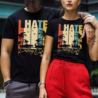 T-shirt Je Déteste Sortir Chemise, Chemise Aventure, Campe