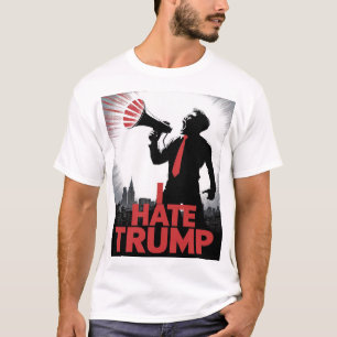 T-shirt je déteste trump