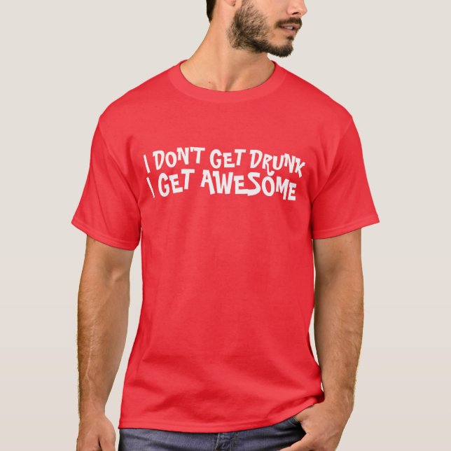 T-shirt Je deviens impressionnant (Devant)