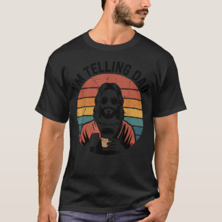 T-shirt Je dis à Papa Christ Jésus Mème Chrétien Pâques